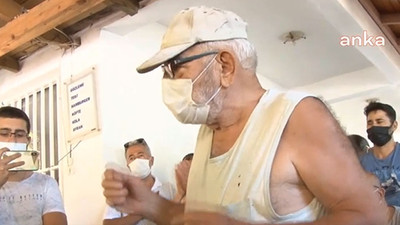 Marmaris'te yurttaşlardan Erdoğan'a sert tepki: Millet yanıyor, beyefendi çay atıyor!