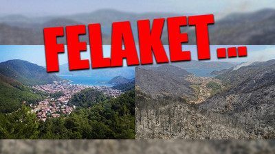 Marmaris’ten geriye bu görüntü kaldı