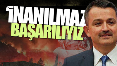 Pakdemirli: Şu anda çakmak yaksalar, yakalıyoruz