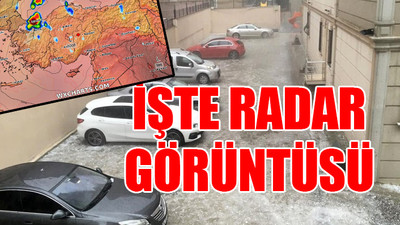 Sıcaklar gidiyor... İstanbul'a dolu geliyor