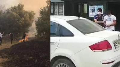 Sigara izmaritiyle yangın çıkaran kişiye tutuklama