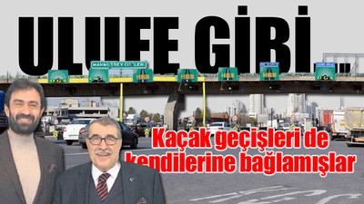 Takibini AKP'li ismin oğlu yapıyor...