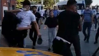 Taksim'de bir kadını darp eden İBB personelinin görevine son verildi