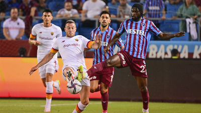 Trabzonspor, Roma engelini aşamadı 