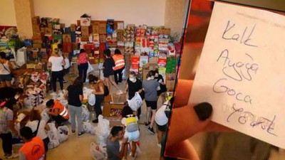 Türkiye'nin kalbi Manavgat'ta atıyor: Koliden çıkan not duygu dolu anlar yaşattı