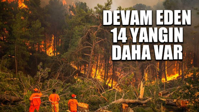 Yangınlar 8'inci gününde... 