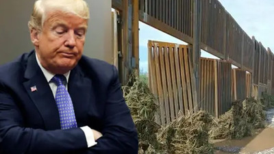 Yıkılmaz denilen milyarlarca dolarlık sınır duvarı yıkıldı