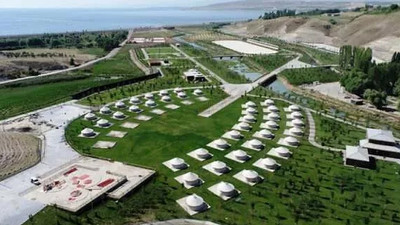 Ahlat'a yapılan Millet Bahçesi'nin maliyeti dudak uçuklattı