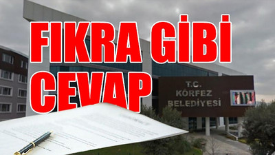 AKP’li Körfez Belediyesi 3 milyon 551 bin 800 TL’ye olmayan asfalta kestiği fatura için ‘Ticari Sır’ dedi