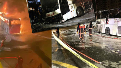 Ankara'da yolcu otobüsü alev aldı: Ölü ve yaralılar var