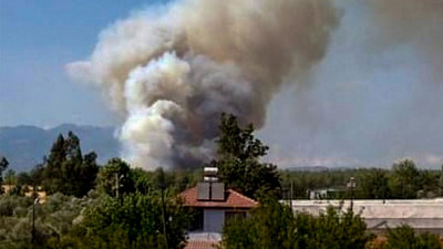 Antalya'da orman yangını