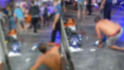 Aydın'da restoranda meydan savaşı gibi kavga