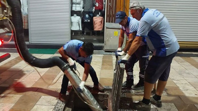 Bodrum Belediyesi'nden su taşkını ve sel riskine karşı önlem