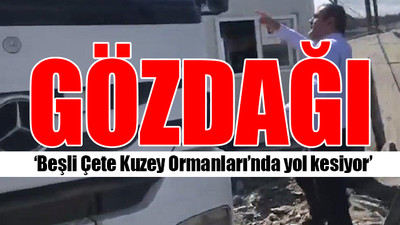 CHP'li vekilin kamyonla önünü kestiler