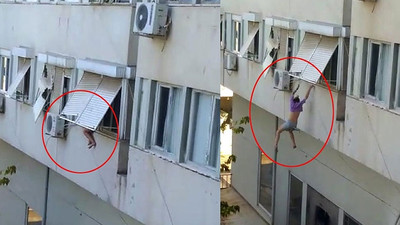 Dehşet verici olay: Camdan atladı, rehin tutulduğunu söyledi