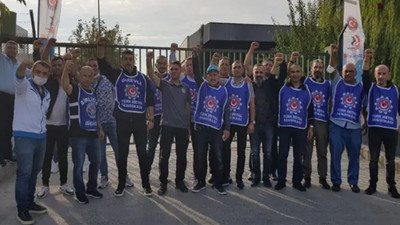 Demir fabrikasında işten atılmalara grevle tepki