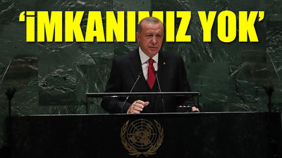 Erdoğan'dan BM Genel Kurulu'nda flaş mülteci açıklaması