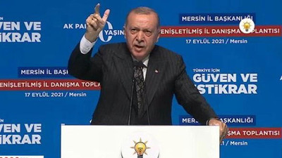 Erdoğan, Mersin’de de Rabia işareti yapmadı