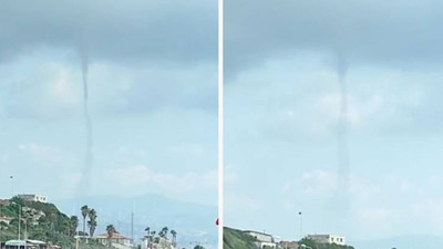 Hatay Samandağ'da hortum paniği