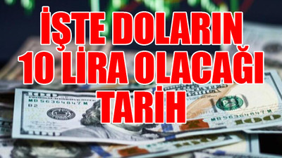 Hükümetin dolar kuru tahmini ortaya çıktı