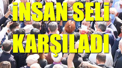 İYİ Parti Lideri Akşener Kırşehir'de vatandaşlarla buluştu