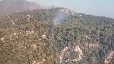 Marmaris'te orman yangını