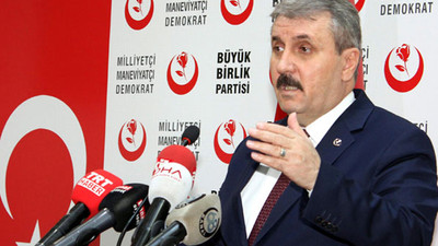 Mustafa Destici yüzde 7 baraj kararına karşı çıktı 