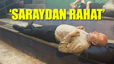 Öğrenciler parkta yatmak zorunda kaldı: Polis müdahale etmeye çalıştı