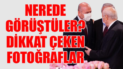 Sedat Peker'in suçlamalarından sonra Bahçeli ve Süleyman Soylu'dan sürpriz buluşma