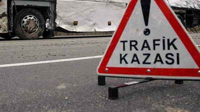 Servis otobüsü devrildi, 10 işçi yaralandı