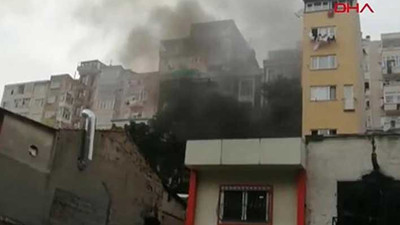 Şişli'de iki otomobil tamirhanesinde yangın