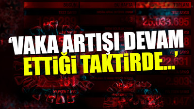 Türkiye'nin son koronavirüs tablosu açıklandı 