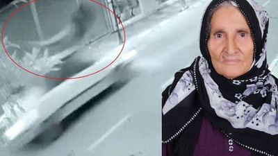 Yaşlı kadın feci şekilde can verdi