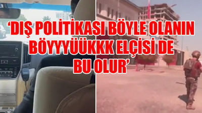 Bağdat Büyükelçisi Ali Rıza Güney, 'Kurtlar Vadisi' müziğiyle büyükelçiliğe girdi