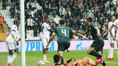 Beşiktaş, Şampiyonlar Ligi'nde yine kayıp