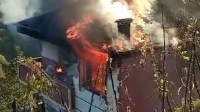 Çamlıhemşin'de ev yangını: 1 ölü