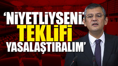Cumhur İttifakı'nın 'sıfır vergi' hazırlığına CHP'li Özel'den yanıt