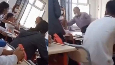 Görüntüleri infial yaratmıştı: Valilikten öğrencisini döven öğretmene soruşturma