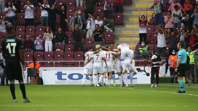 Hatayspor, sahasında Beşiktaş'ı 1-0 mağlup etti