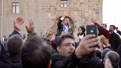 İmamoğlu'na Erzurum'da yoğun ilgi