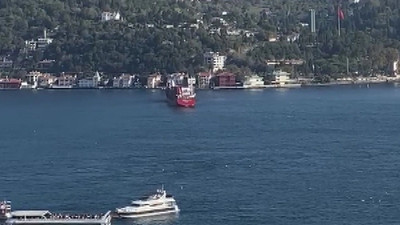 İstanbul Boğazı gemi trafiğine kapatıldı