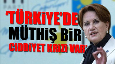 İYİ Parti Lideri Meral Akşener'den Sedat Peker değerlendirmesi