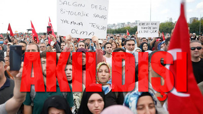 İzmir Tabip Odası Başkanı'ndan aşı karşıtları mitingi