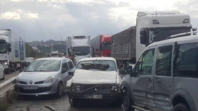 Kastamonu'da zincirleme trafik kazası