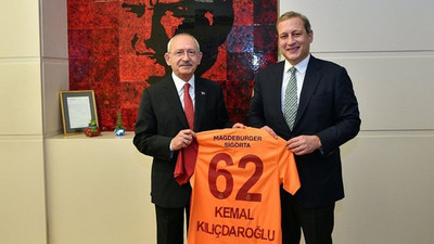 Kılıçdaroğlu, Galatasaray Başkanı Burak Elmas ile bir araya geldi