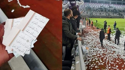Kur’an sayfalarından konfeti... Valilik açıklama yaptı