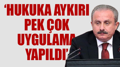 Meclis Başkanı Şentop'tan Enis Berberoğlu itirafı