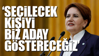 Meral Akşener'den 'Cumhurbaşkanı adayı' açıklaması 