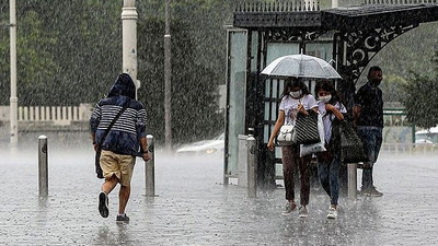 Meteoroloji'den İstanbul'a sağanak uyarısı