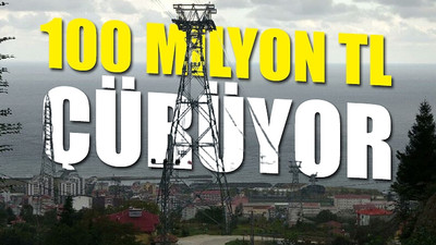 Milyonlarca liraya mal olan teleferik atıl duruma düştü